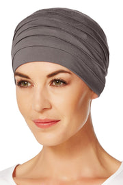 Christine Headwear - Yoga Turban #2100 Headwear Christine Grey-Brown (0253)  