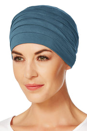 Christine Headwear - Yoga Turban #2100 Headwear Christine Ocean Blue (0295)  