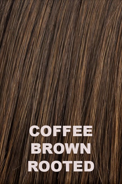 Ellen Wille Wigs - Lia wig Ellen Wille Coffee Brown Rooted Petite-Average 