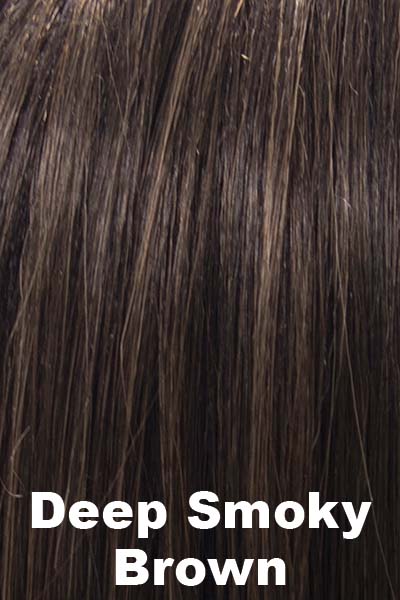 Color Deep Smoky Brown for Noriko wig Meadow #1719. Expresso and a cool ashy brown blend.