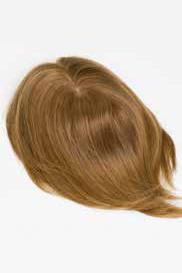 Model wearing the Fair Fashion Human Hair Top Piece Easy Volume Luxury Net M (#3117) 4.