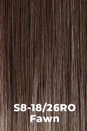 Color S8-18/26RO (Fawn) for Jon Renau wig Alessandra (#5982). 