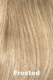 Color Swatch Frosted for Envy top piece  Spiky.  Creamy blonde with cool undertones and warm beige blonde tips.