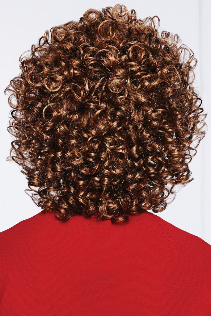 Model wearing Gabor wig Curl Appeal 4.