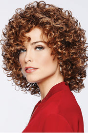 Model wearing Gabor wig Curl Appeal 2.