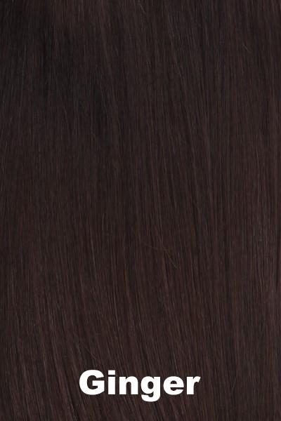 Belle Tress Wigs Toppers - Remy Human Hair Lace Front Mono Top 14" (#1000) Enhancer Belle Tress Ginger  