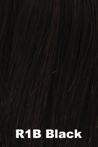 Hairdo Wigs Extensions - Human Hair Invisible Extension (#HHINVX) Extension Hairdo by Hair U Wear Black (R1B)  