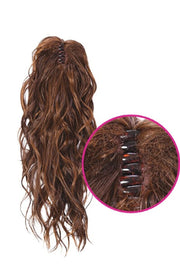 Hairdo Wigs Extensions - 18 Inch Simply Curly Claw Clip Pony (HDCCPN) Pony Hairdo by Hair U Wear   