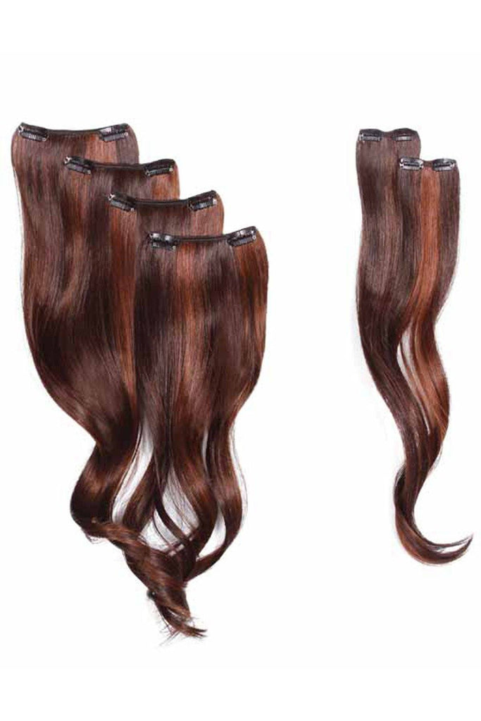 Hairdo Wigs Extensions - 18 Inch 8 Piece Wavy Extension Kit (#HX8PWX) Extension Hairdo by Hair U Wear   