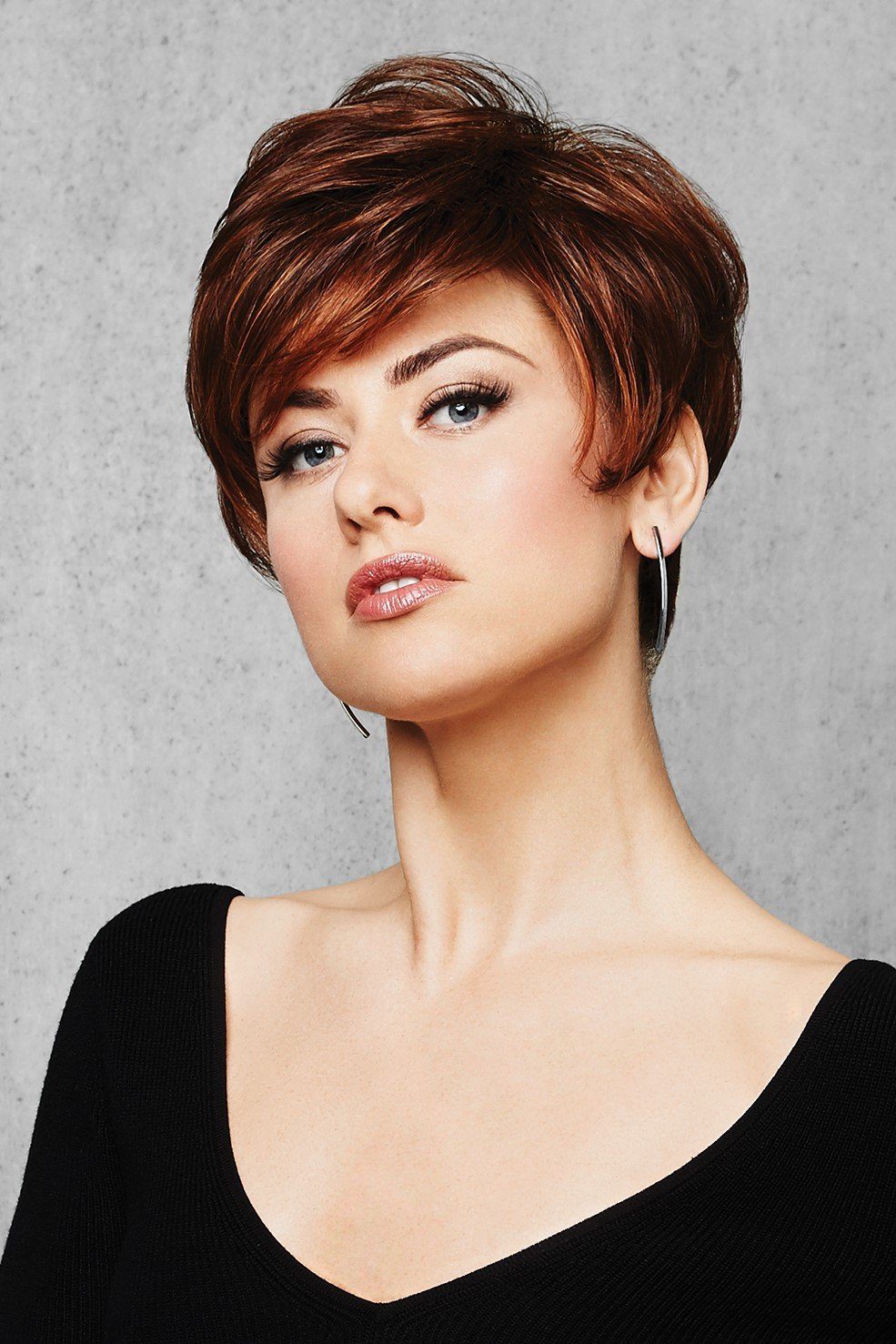 ? Perfect Pixie Wig Glazed Cinnamon Amazon.com : Winner Elite Short Wig Color R3025S+ GLAZED  main image 3