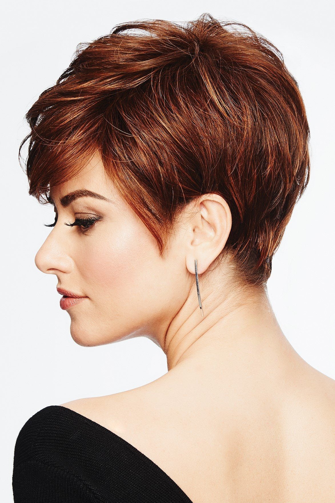 ? Perfect Pixie Wig Glazed Cinnamon Amazon.com : Winner Elite Short Wig Color R3025S+ GLAZED  main image 2