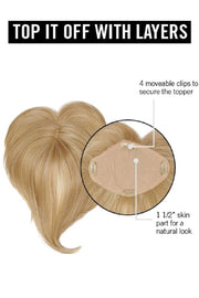 Hairdo Wigs Toppers - Top It Off with Layers Enhancer Hairdo by Hair U Wear   
