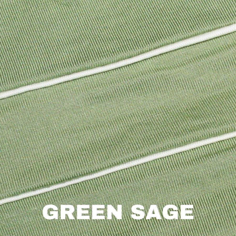 Color Green Sage for Jon Renau head wrap Playful Softie. 