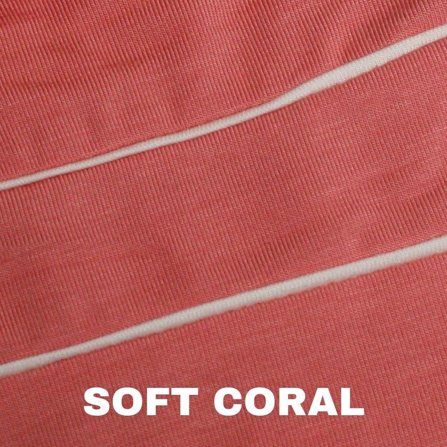 Color Soft Coral for Jon Renau head wrap Playful Softie. 