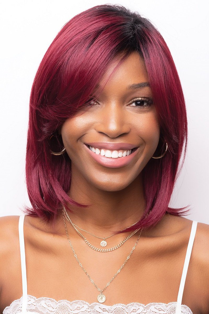Sexy short and sassy custom cut and colored wig Short cut custom colored wig – Cynthia Lumzy | MANECANDY main image 3