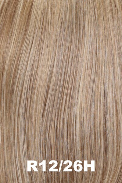 Estetica Toppers - Glow French 8" - Remi Human Hair Enhancer Estetica R12/26H  