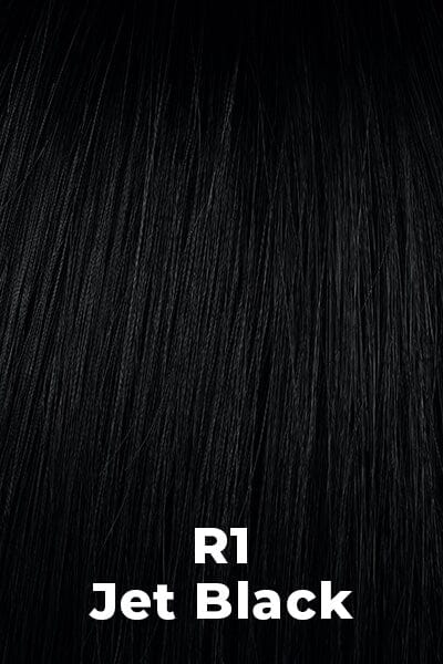 Color Jet Black (R1) for Raquel Welch Top Piece Lyric.  Pure Black.