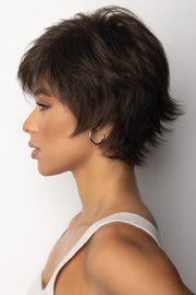 Model wearing the Rene of Paris wig Coco #2318 2.