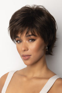 Model wearing the Rene of Paris wig Coco #2318 1.