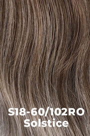 Color S18-60/102RO (Solstice) for Jon Renau wig Rachel Lite (#5864). 