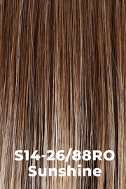 Color S14-26/88RO (Sunshine) for Jon Renau wig Sandra (#5997). 