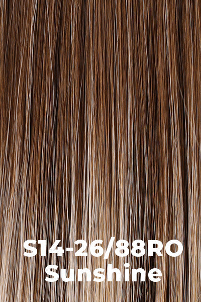 Color S14-26/88RO (Sunshine) for Jon Renau wig Zara Lite (#5855). 