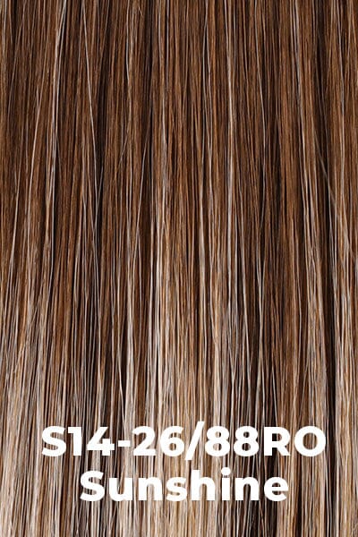 Color S14-26/88RO (Sunshine) for Jon Renau wig Rachel Lite (#5864). 