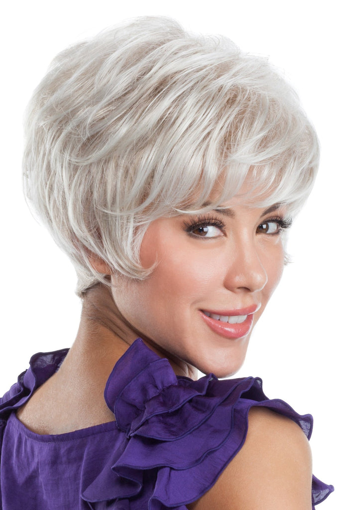 Model wearing Tony of Beverly wig Spring 3.