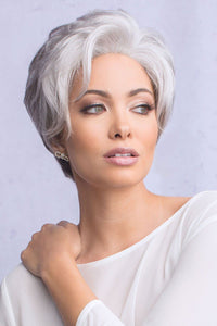 Model wearing the Alexander Couture wig Bethany (#1028) 1.