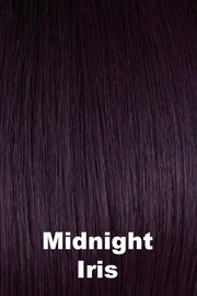 Color Midnight Iris for Orchid wig Tango (#4100). Auvergne base with a violet, lavender, mauve and periwinkle hue.