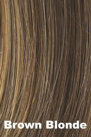 Color BrownBlonde for Gabor wig Strength.  Brown with caramel bronze highlights.