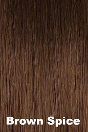 Amore Wigs - Mini Topper #8707 Enhancer Amore Brown Spice 