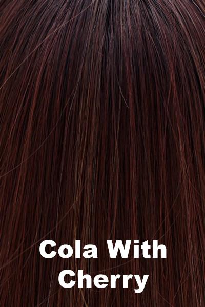 Belle Tress Wigs Toppers - Premium 14" Straight Topper (#7011) Enhancer Belle Tress Cola w/Cherry  