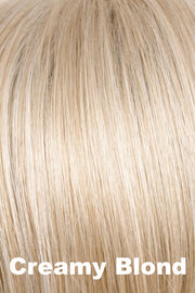 Color Creamy Blond for Alexander Couture wig Avalon (#1032).  Pale blonde with platinum blonde and creamy blonde highlights.
