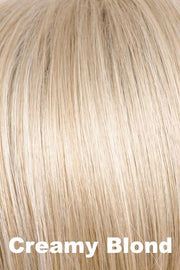 Color Creamy Blond for Noriko wig Mason #1632. Pale blonde with platinum blonde and creamy blonde highlights.