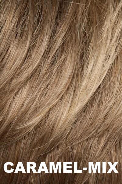 Sale - Ellen Wille Wigs - Amaze - Human Hair Blend - Color: Caramel Mix wig Ellen Wille Sale Caramel Mix Petite-Average 