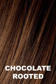 Chocolate Rooted - Medium to Dark Brown base with Light Reddish Brown highlights and Dark Roots