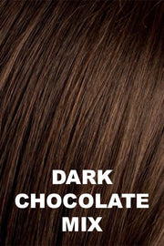 Ellen Wille Toppers - Just Nature (Top Piece) - Remy Human Hair Enhancer Ellen Wille Dark Chocolate Mix  
