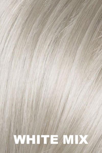 Ellen Wille Wigs - Run Mono wig Discontinued White Mix Petite-Average 