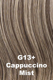 Color Cappuccino Mist (G13+) for Gabor wig Prodigy.  Dark ash blonde base with creamy blonde highlights.