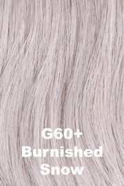 Color Burnished Snow (G60+) for Gabor wig Cheer.  Grey pearl white base with 10% light brown mixed in.