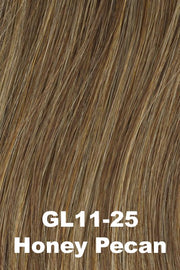 Color Honey Pecan (GL11-25) for Gabor wig Sweet Escape.  Cool brown-blonde with slight golden champagne highlights.