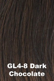 Color Dark Chocolate (GL4-8) for Gabor wig Sweet Escape.  Rich espresso chocolate brown.