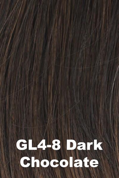Color Dark Chocolate (GL4/8) for Gabor wig Curl Up.  Rich espresso chocolate brown.