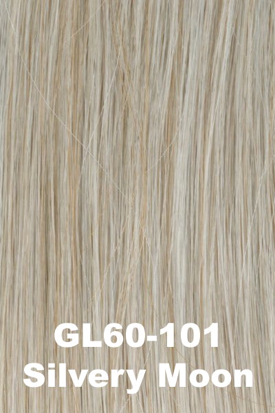 Color Silvery Moon (GL60-101) for Gabor wig Sweet Escape.  Off white creamy grey blend.