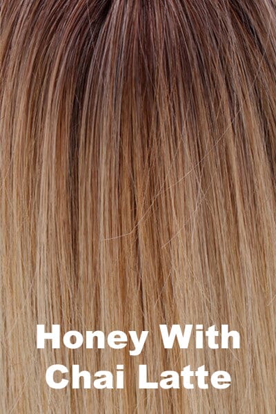 Belle Tress Wigs - Summer Peach (#6126) wig Belle Tress Honey with Chai Latte Average 