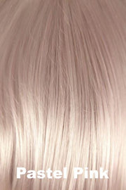 Color Pastel Pink for Rene of Paris wig Cheyenne #2391. Platinum blonde with a light pastel pink hue.