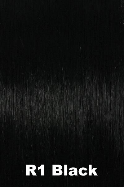 Hairdo Wigs Extensions - 12" Simply Wavy Clip on Pony (#HDSMWV) Pony Hairdo by Hair U Wear Black (R1)  