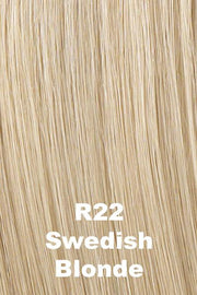 Hairdo Wigs Toppers - Top of Head (#HXTPHD) Enhancer Hairdo by Hair U Wear Swedish Blonde (R22)  