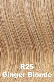 Hairdo Wigs Extensions - Human Hair Invisible Extension (#HHINVX) Extension Hairdo by Hair U Wear Ginger Blonde (R25)  